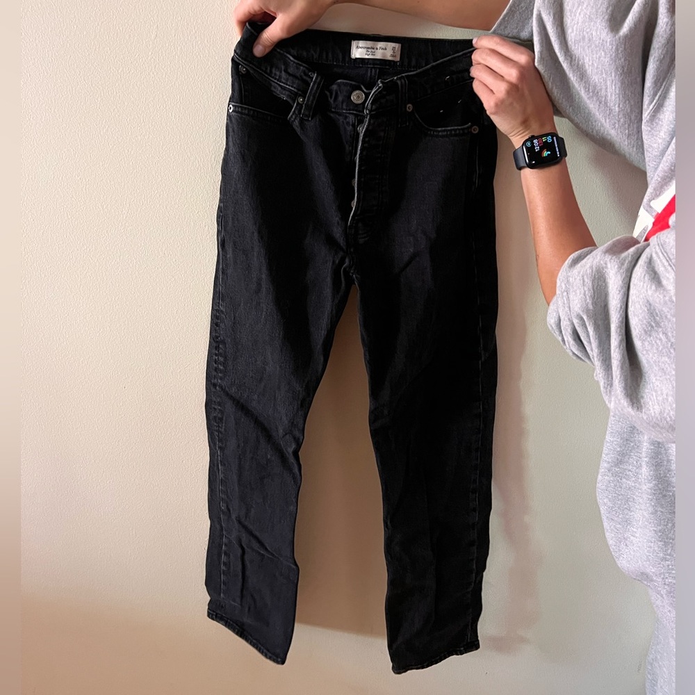 Abercrombie The Dad High Rise Pant